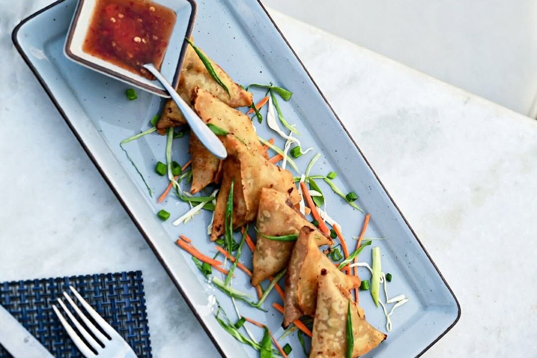 Tempura platter at nouba jaipur
